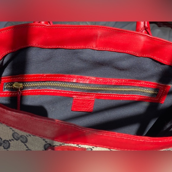 Gucci canvas/leather Tote bag - Picture 6 of 10